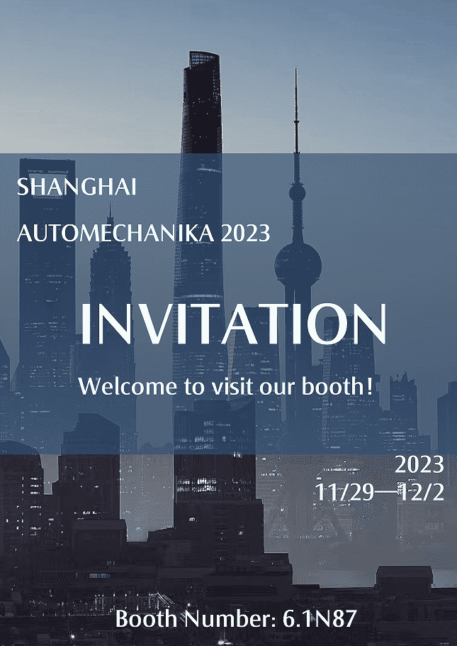 Nafurancar Will Attend SHANGHAI AUTOMECHANIKA EXHIBITION 29th Nov. - 2nd Dec 2023