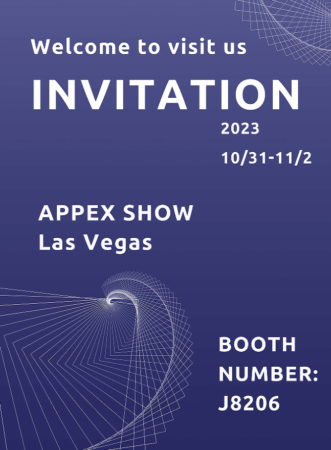  Nafurancar Will Attend APPEX SHOW Las Vegas 31 October- 2nd November  2023